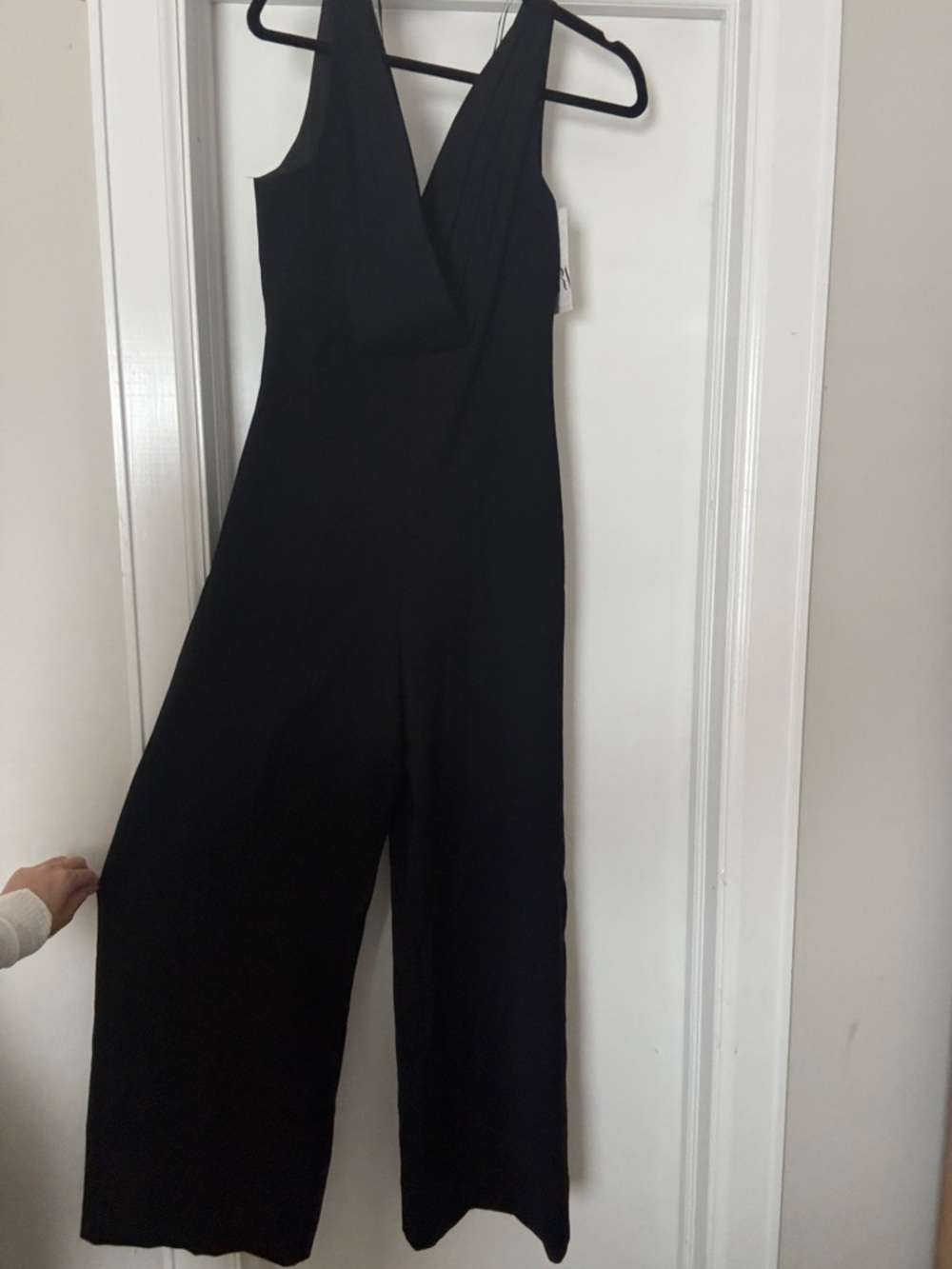 NWT Zara Sleeveless Black Jumpsuit